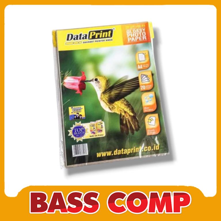 KERTAS FOTO GLOSSY A4 180G DATAPRINT #1