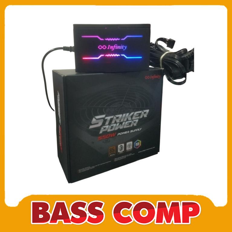 PSU 550W INFINITY STRIKER POWER 85 PLUS RGB - BRONZE #1