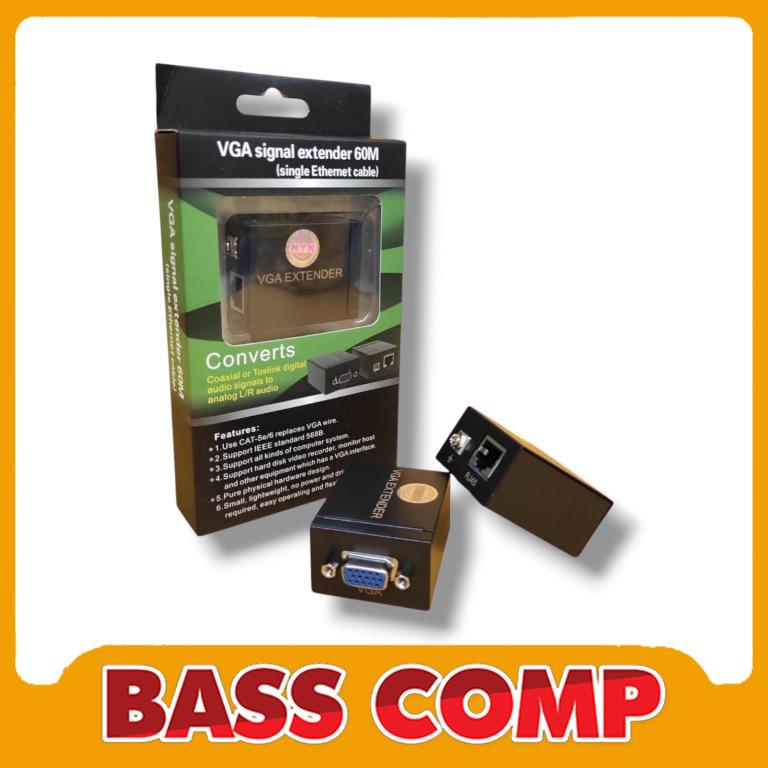 VGA EXTENDER 60M BY LAN RJ45 #1
