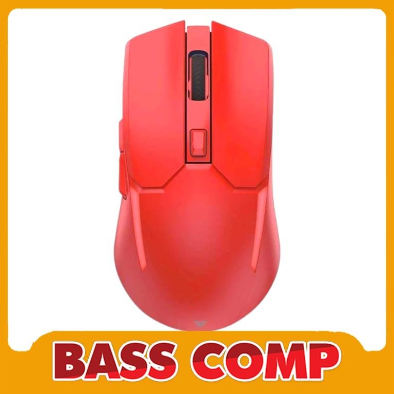 FANTECH MOUSE WIRELESS GAMING RECHARGEABLE VENOM II WGC2 RED | WHITE #1
