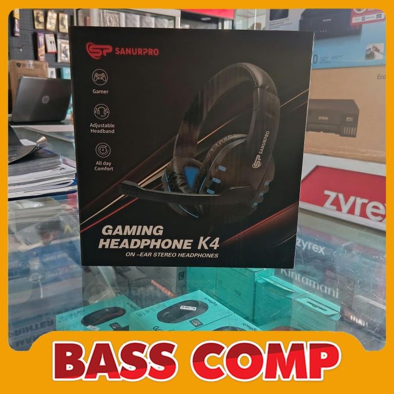 HEADSET GAMING SANURPRO K4 #1