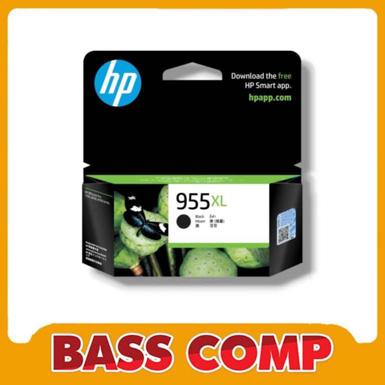 HP 955XL BLACK ORIGINAL CATRIDGE #1