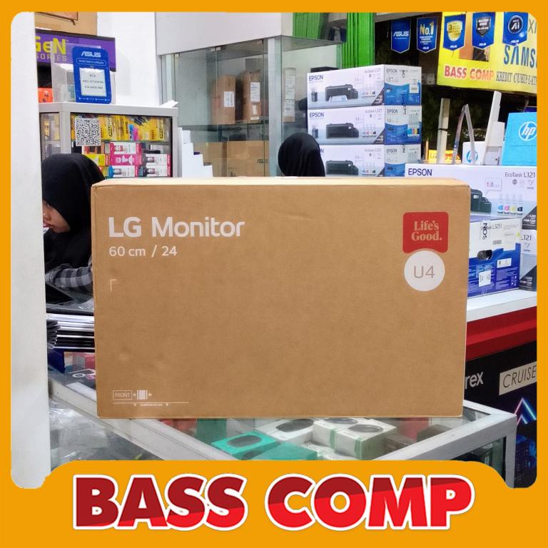 LG LED 23.8" 24U411 (FHD, IPS, HDMI, 120Hz) #1