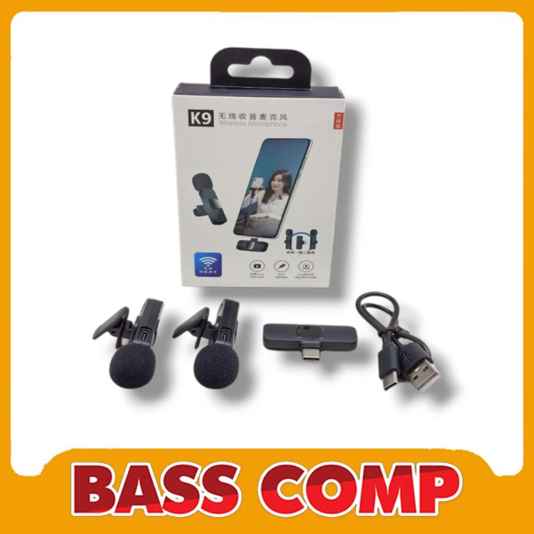 MICROPHONE WIRELESS 2 MIC K9 TYPE C #1
