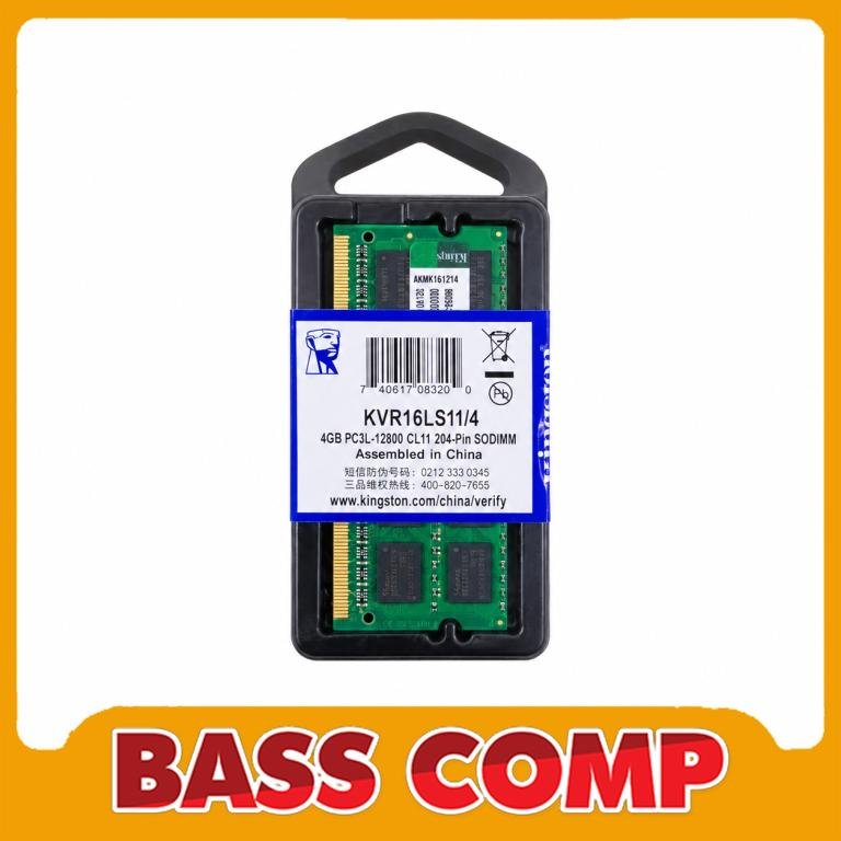 SODIM KINGSTON DDR3 PC3L 4GB PC12800 #1