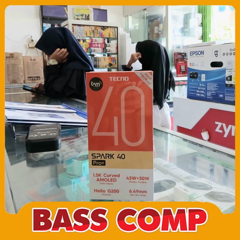 TECNO SPARK 40 PRO+ 8/256 BLACK | WHITE | GREEN #2