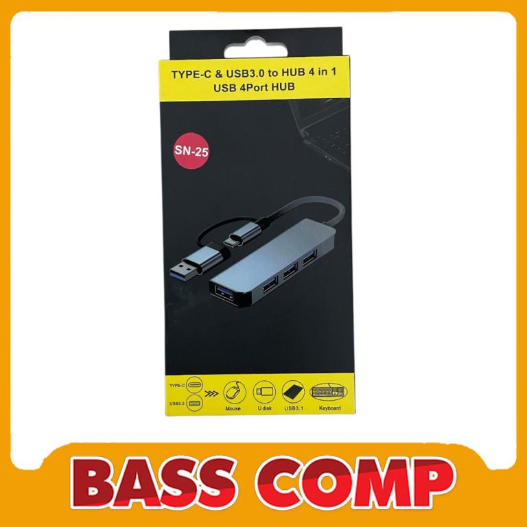 TYPE C TO USB HUB 3.0 4 PORT SN-25 #1