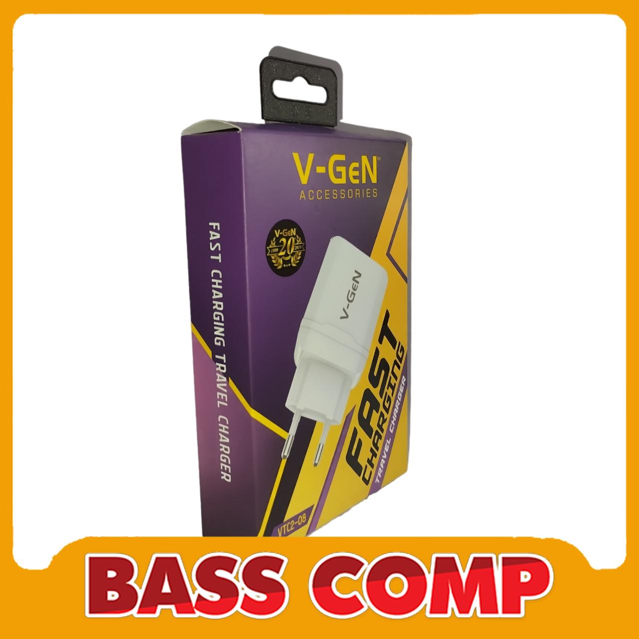 VGEN VTC2-08 TRAVEL CHARGER 2 PORT, 1 FAST CHARGING #2